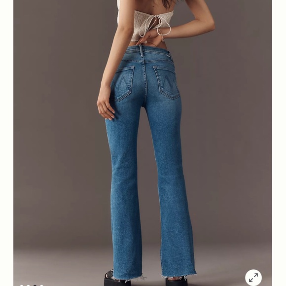 MOTHER Flare Blue Jeans - Picture 2 of 12